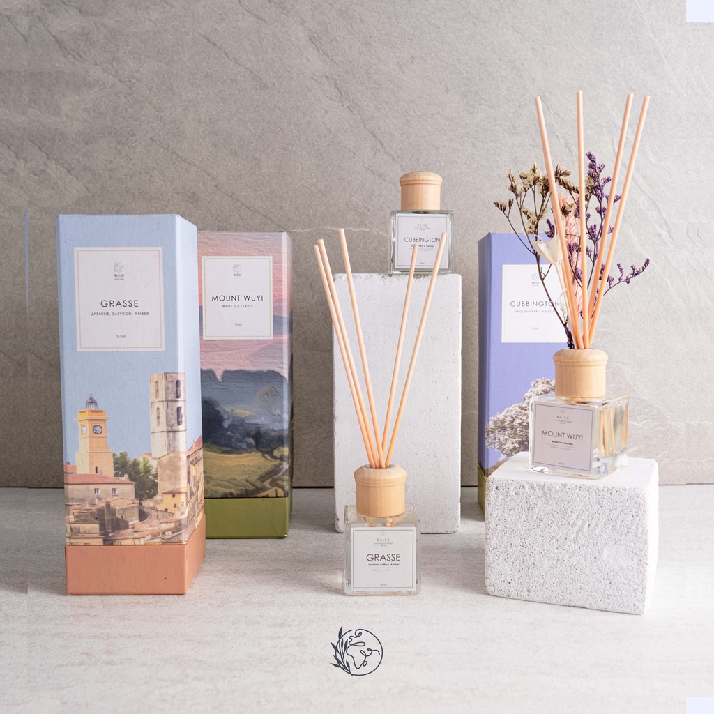 REISE - 50ml Aromatic Rattan Reed Diffuser | Pewangi Pengharum Ruangan-2