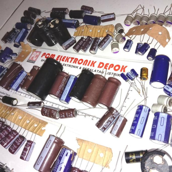 1200Uf 6.3V 1.200Uf 1200 Uf 1.200 6V3 6.3 V Elko Kapasitor Polar Pcmelebik54 Segera Beli