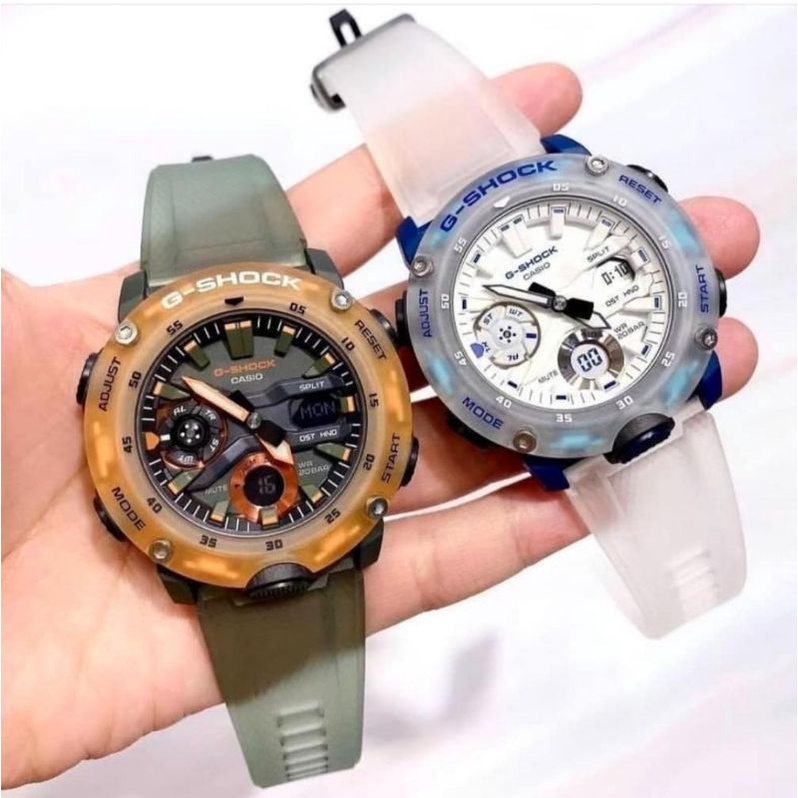 JAM TANGAN CASIO PRIA G-SHOCK GA-2000HC NEW GA-2000 ORIGINAL GARANSI 2 TAHUN