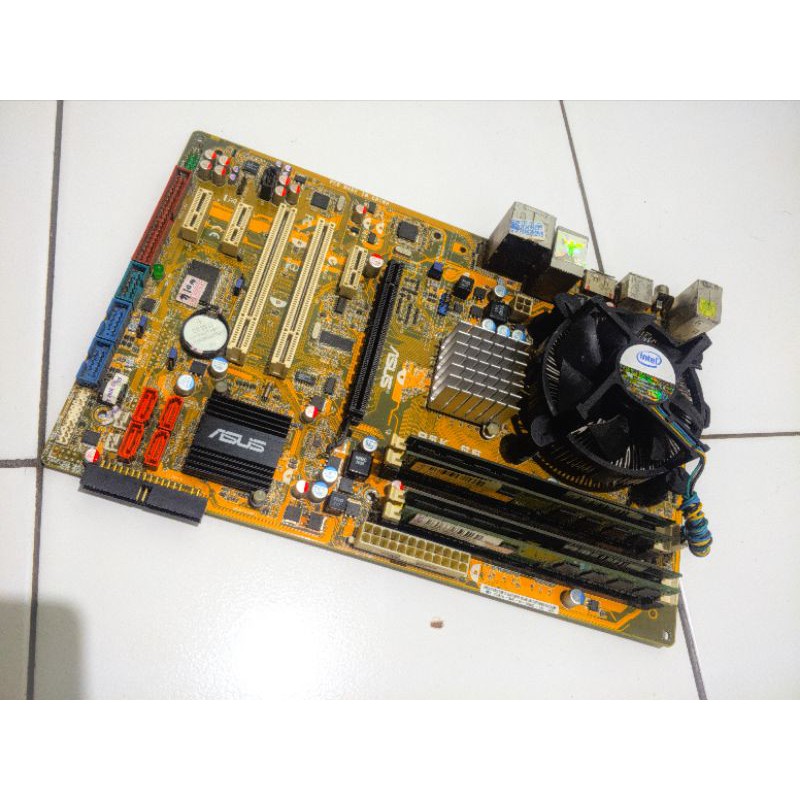 Motherboard ASUS P5K SE LGA 775 DDR2 + RAM 4GB + C2Q E7500