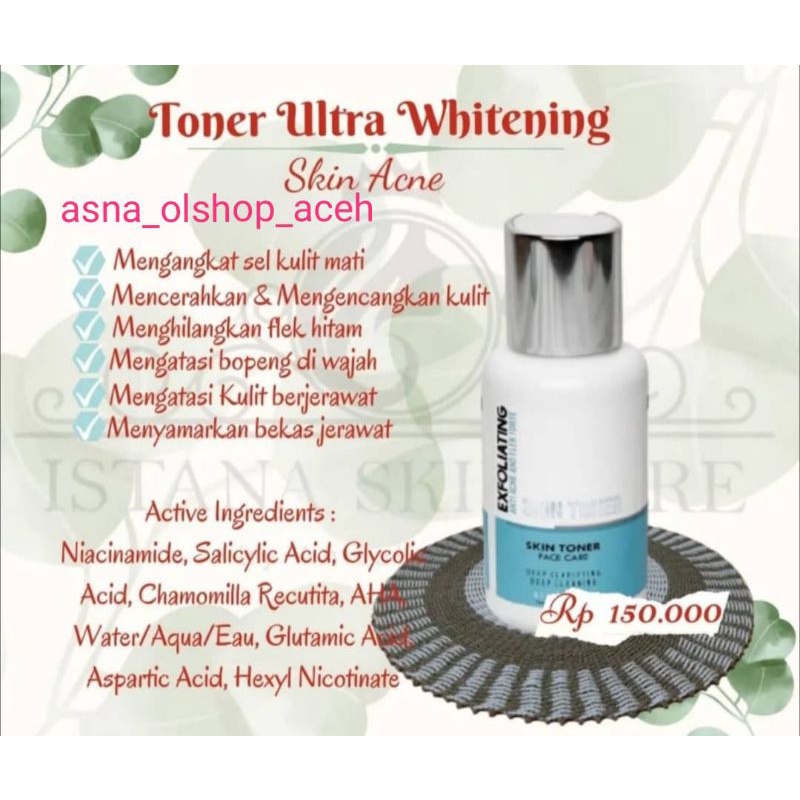 Toner Ultra Glam Shine Skincare Original