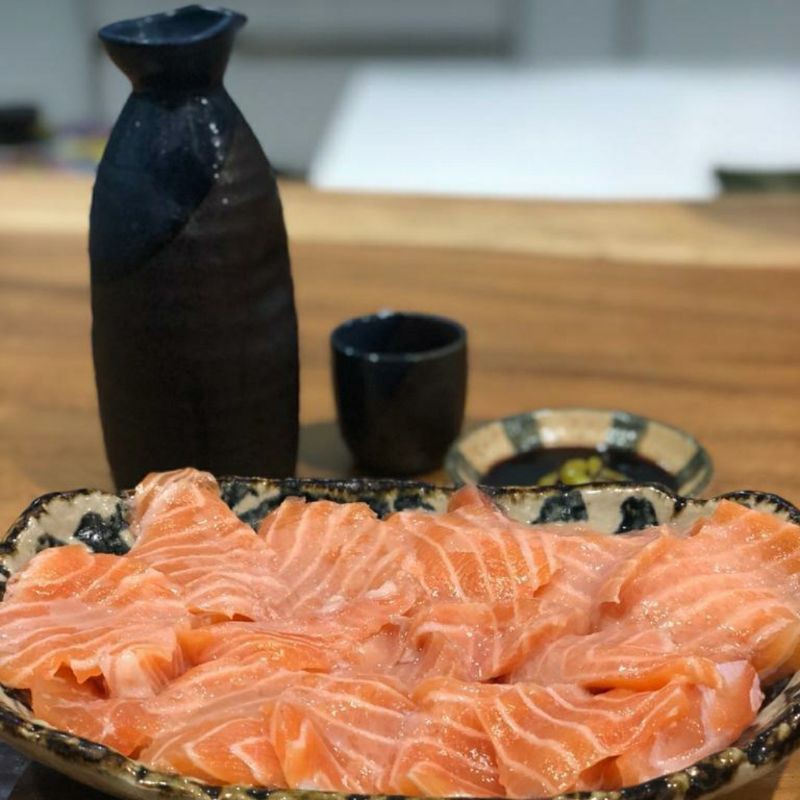 

Fresh Norwegian trout Salmon Sashimi Grade 1kg