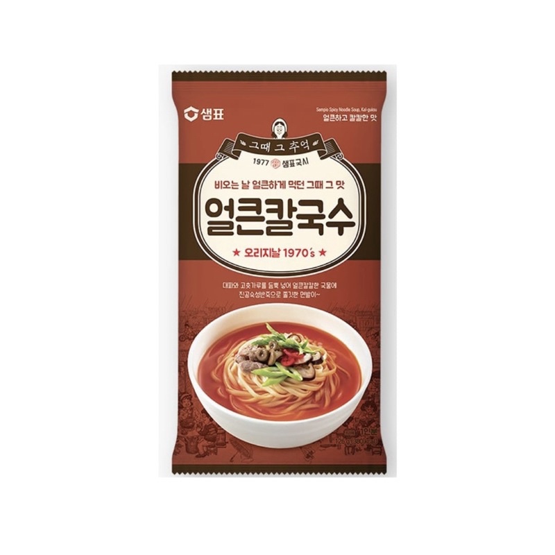 

Sempio Spicy Noodle - Kal- Guksu 101gr