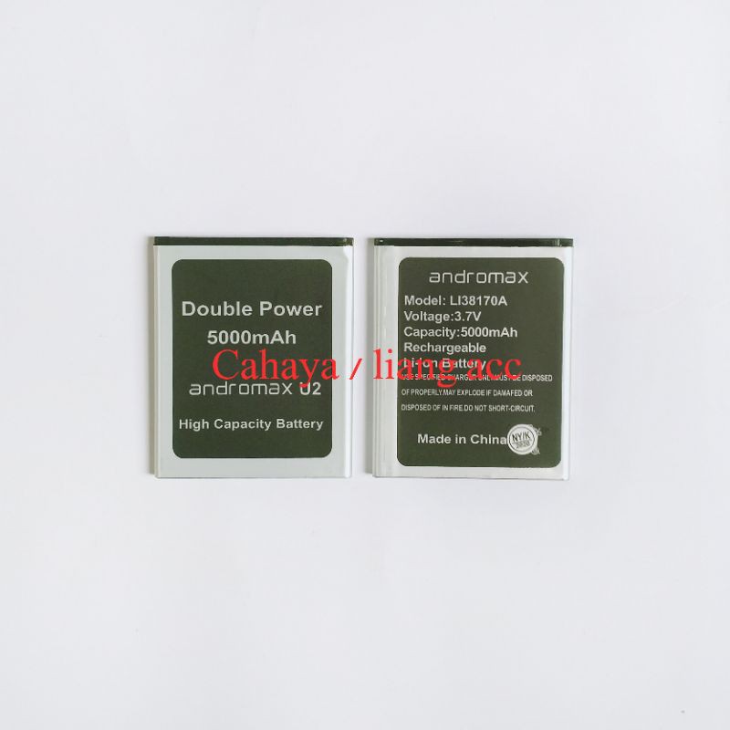 BATERAI ANDROMAX U2 - E2 PLUS - QI BATTERY ANDROMAX LI38170A
