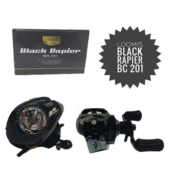 Reel Loomis Franklin Black Rapier BR-201 6BB Bait Casting