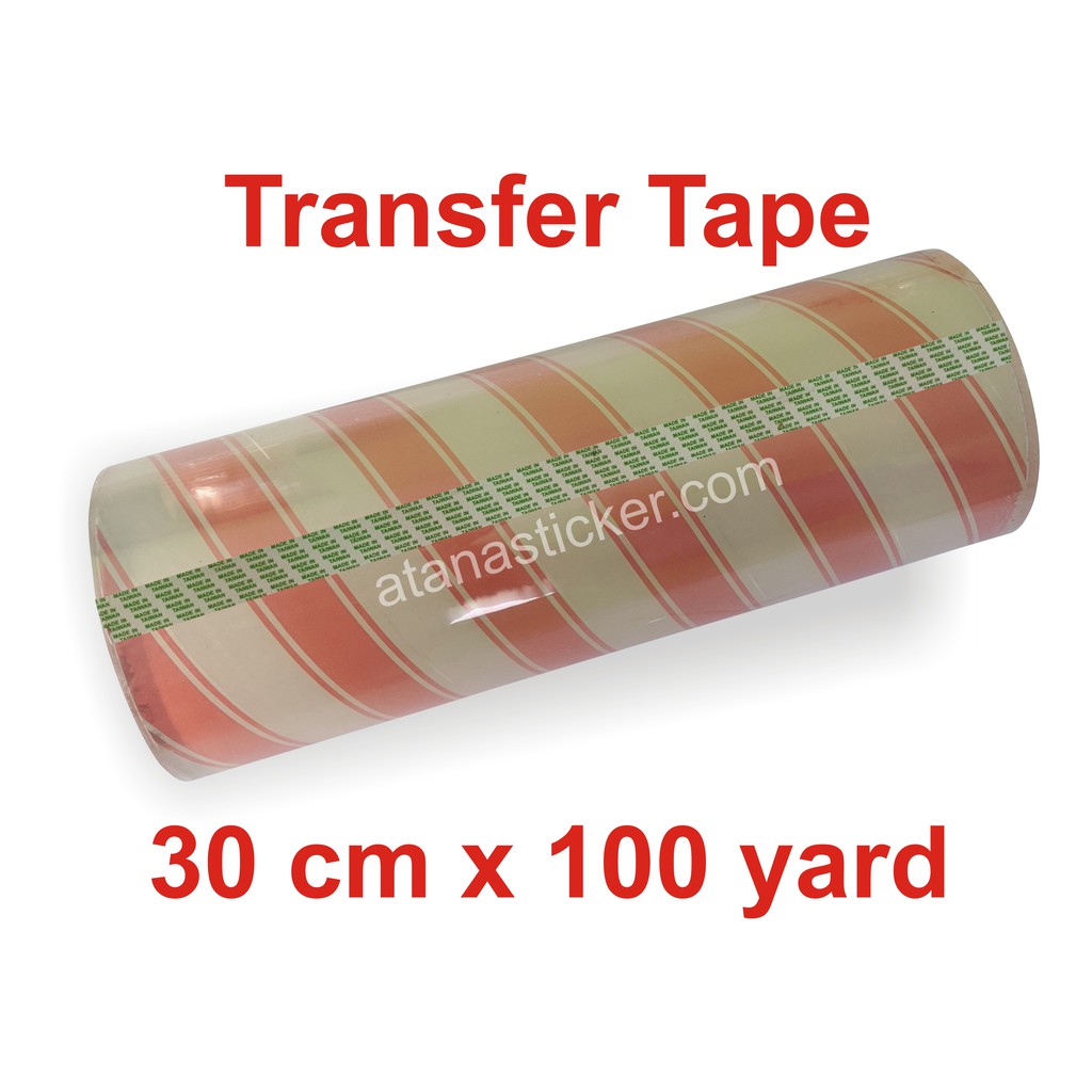 Transfer Tape / Masking Sticker Clear Application Tape Lebar 30 cm