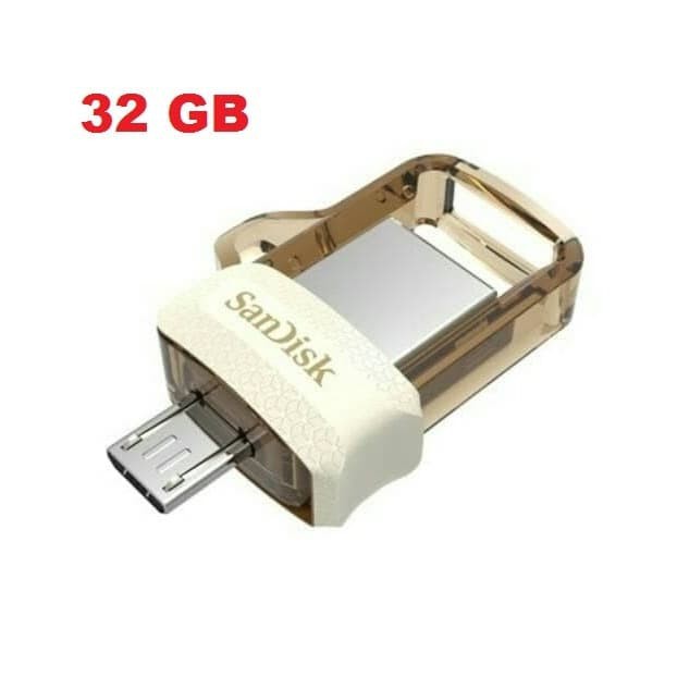 Flashdisk Sandisk OTG M3.0 GOLD 32gb