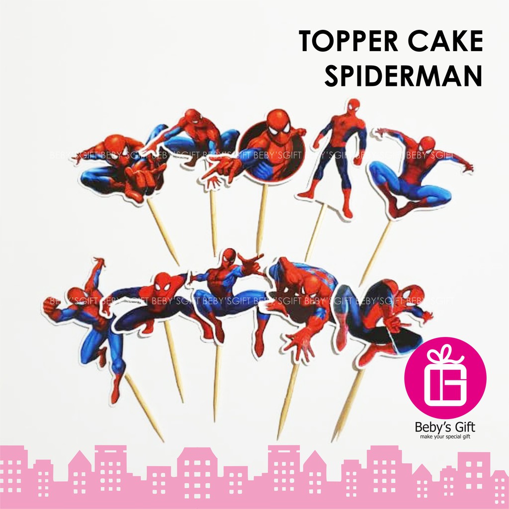 Kue Ulang Tahun Karakter Spiderman - Perumperindo.co.id