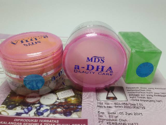 CREAM ADHA MDS PINK ORIGINAL 3IN1