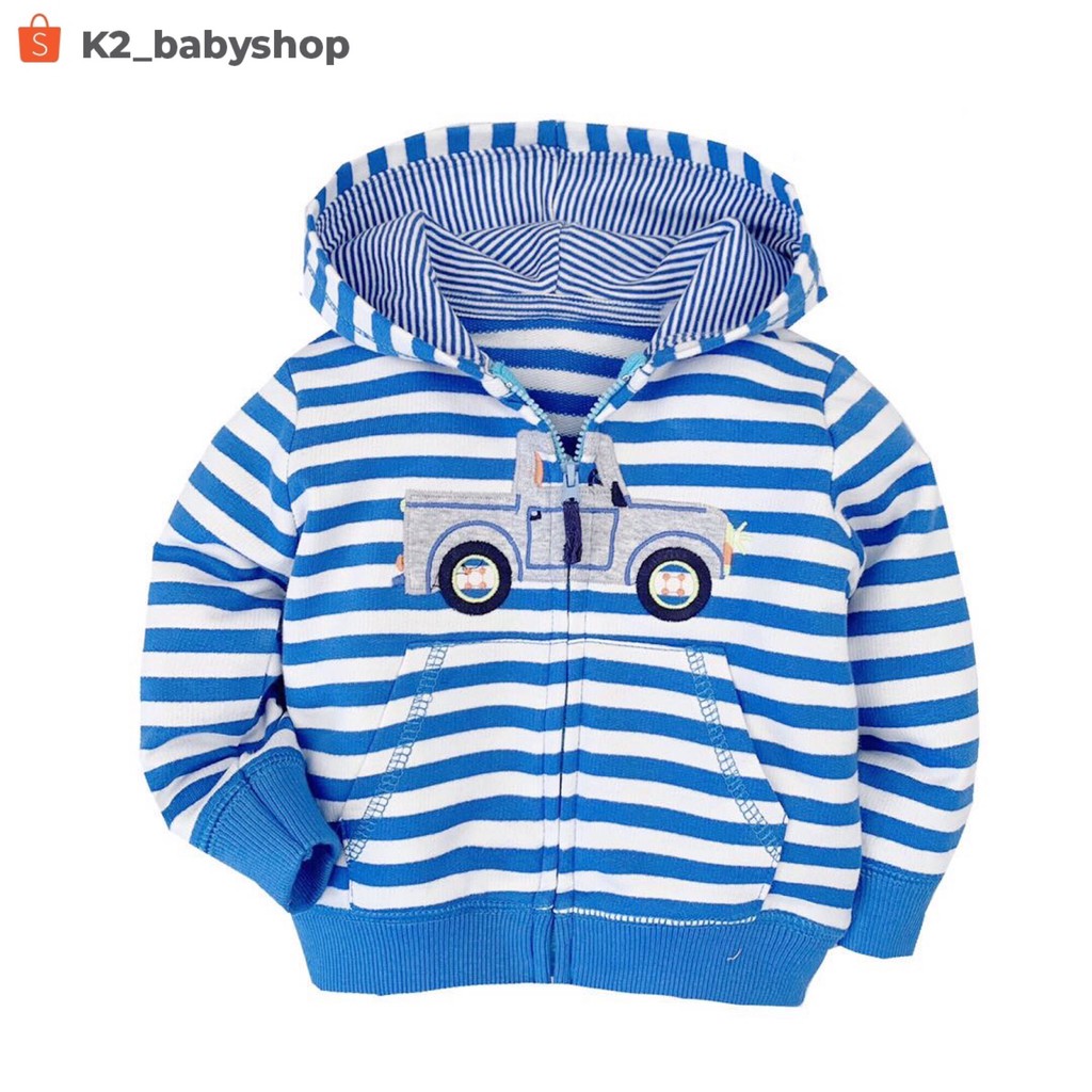 BABY K2 - BABY JAKET HOODIE MOTIF BOY KODE 00010