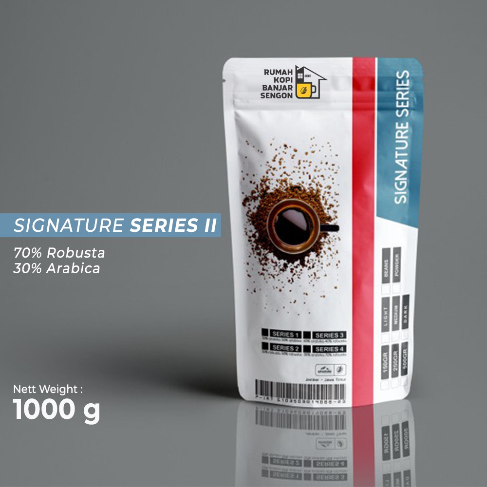 

KOPI SIGNATURE BLEND ARGOPURO SERIES II 1000 GRAM COFFEE RKB JEMBER 1 KG HOUSE BLEND