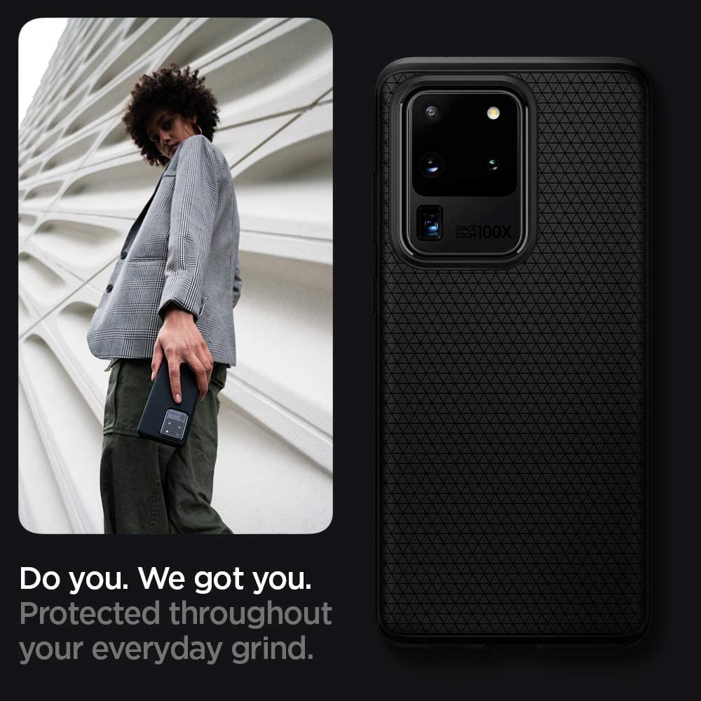 Case Samsung Galaxy S20 Ultra / S20 Plus / S20 Spigen Liquid Air Softcase Casing