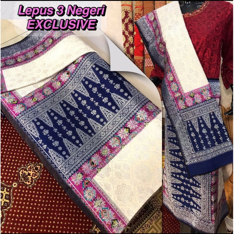 Songket Palembang Lepus 3 negeri