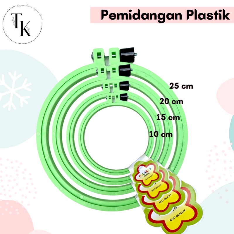 [12 pcs] Pemidangan Plastik Polaris lusinan