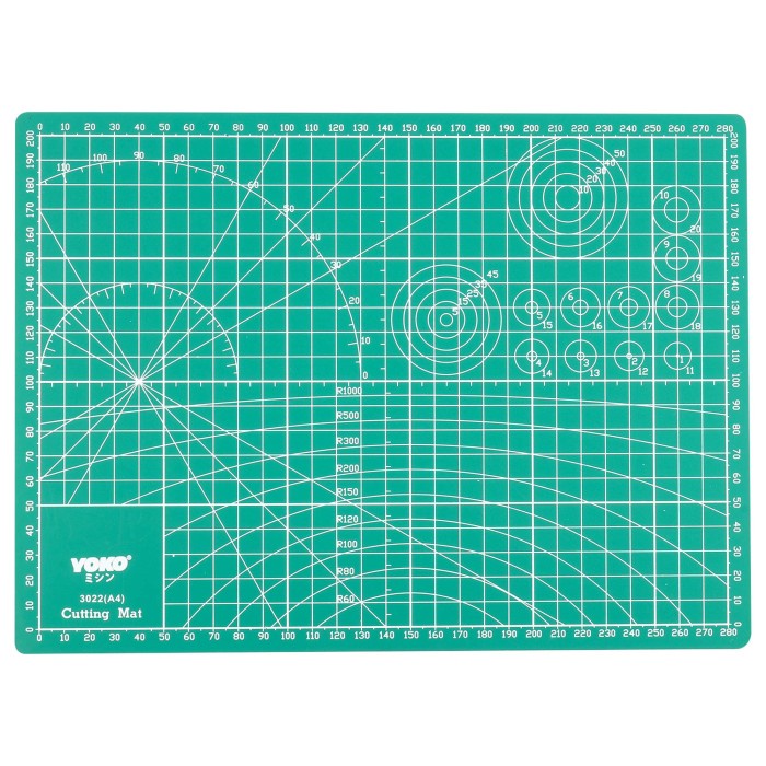 

Hemat Cutting Mat 9Sea Ukuran - A4 30X22Cm/Double Side - Dua Sisi (Nine Sea) Bagus