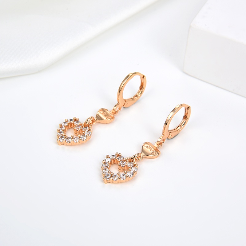 anting titanium wanita emas muda anti karat dewasa tusuk korea asli panjang dan luntur korea style selamanya dewasa 118e