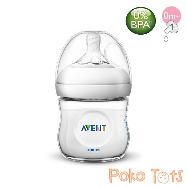 Philips Avent Feeding Bottle Natural 125ml Botol Susu Bayi WHS