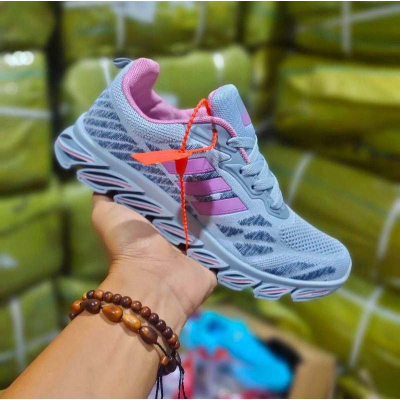 Sepatu Wanita - ADIDAS SPRINGBLADE | Sneakers Wanita Olahraga Jogging Running Gym Aerobik Gaya Trendy Import Quality