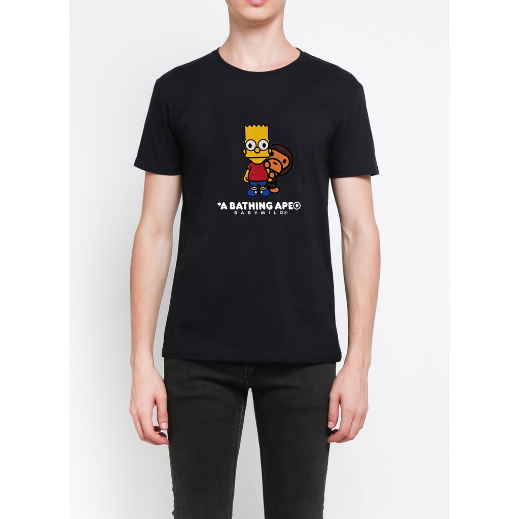 KAOS T-SHIRT TANGAN PENDEK - BABY MILO PREMIUM QUALITY