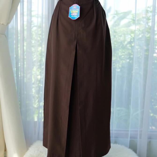 Rok span panjang coklat Pramuka SMP SMA SMK