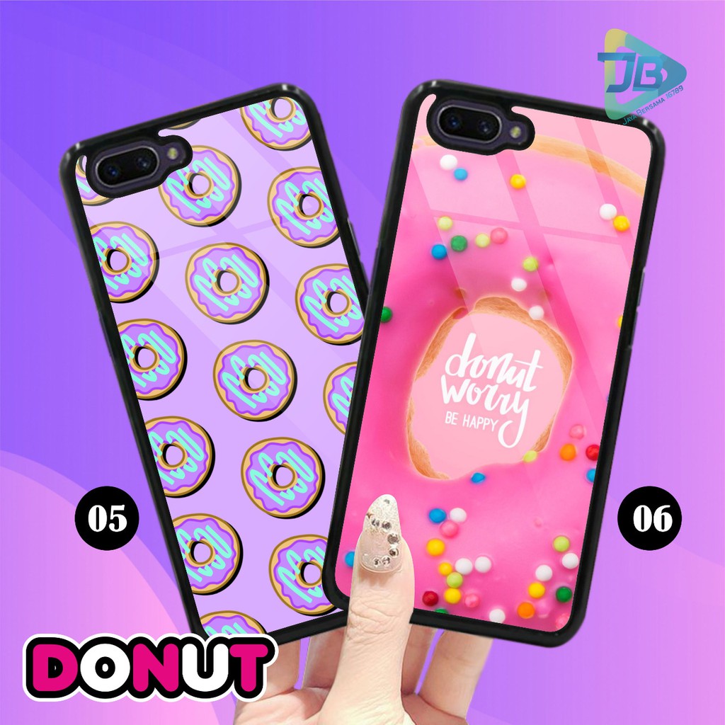 Hardcase 2D glossy DONUT OPPO VIVO SAMSUNG XIAOMI REALME IPHONE ALL TYPE JB2192