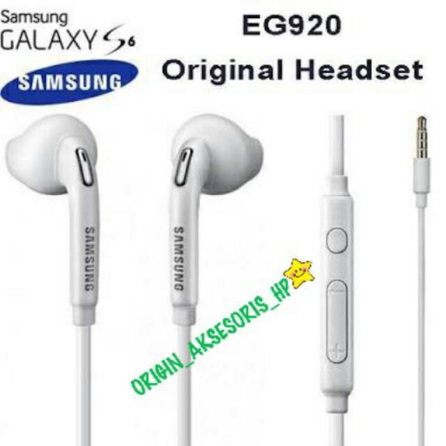 SMARTCHOICE HEADSET ORIGINAL SAMSUNG S6 / S7 / EG920