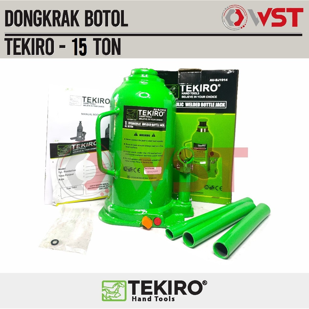 Tekiro Dongkrak Botol 15 Ton