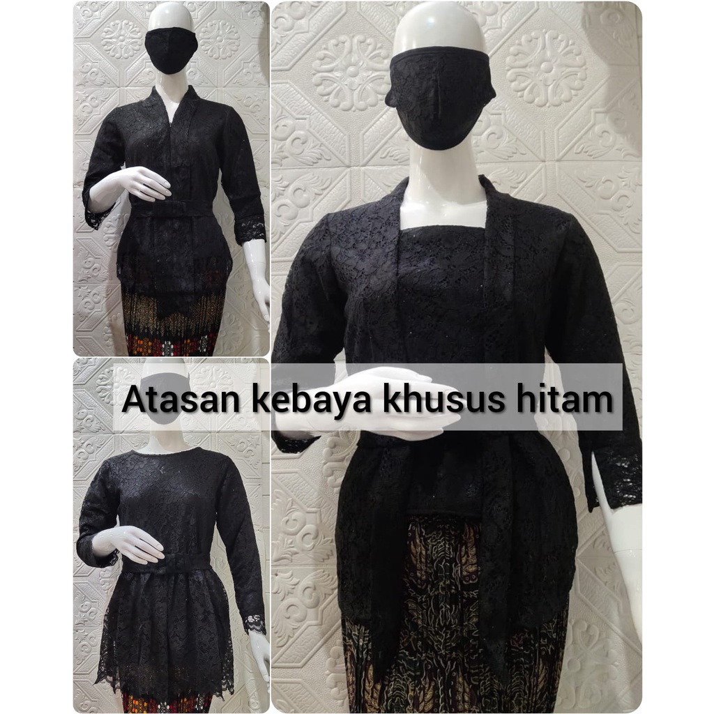 ATASAN KEBAYA HITAM