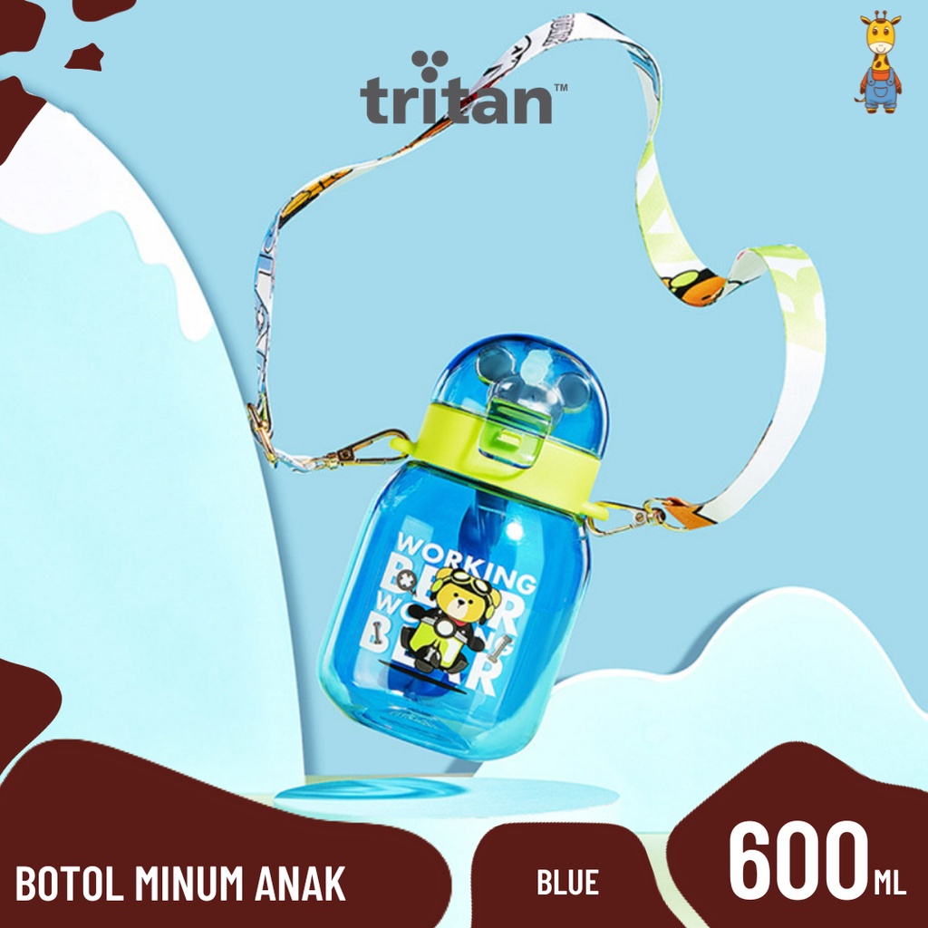 Botol Mixer Tritan 600ml