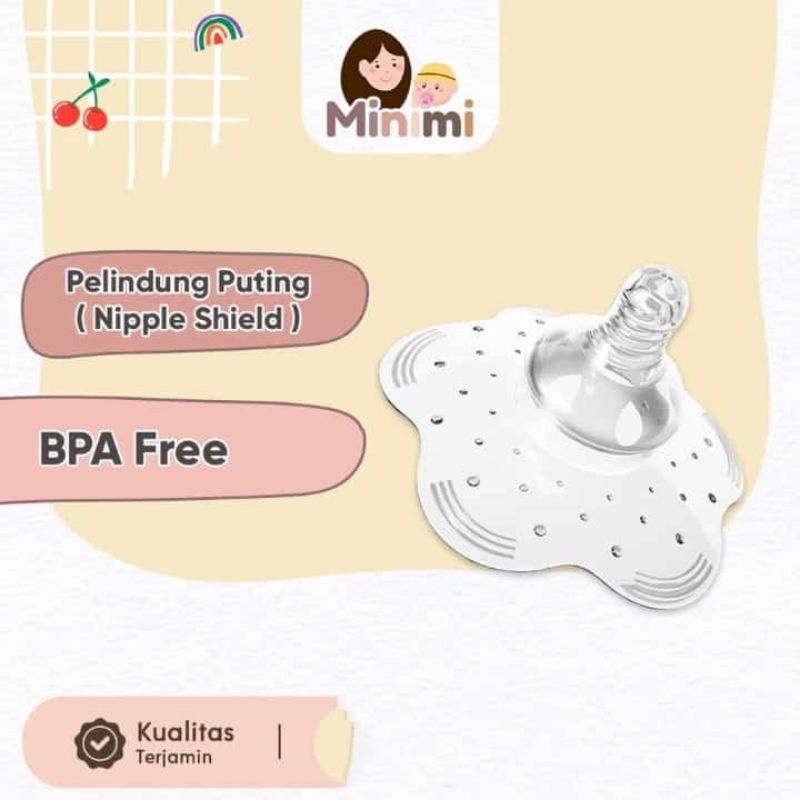 [rumahbayipdg] Pelindung puting breast nipple Shield 1 pcs pakai box