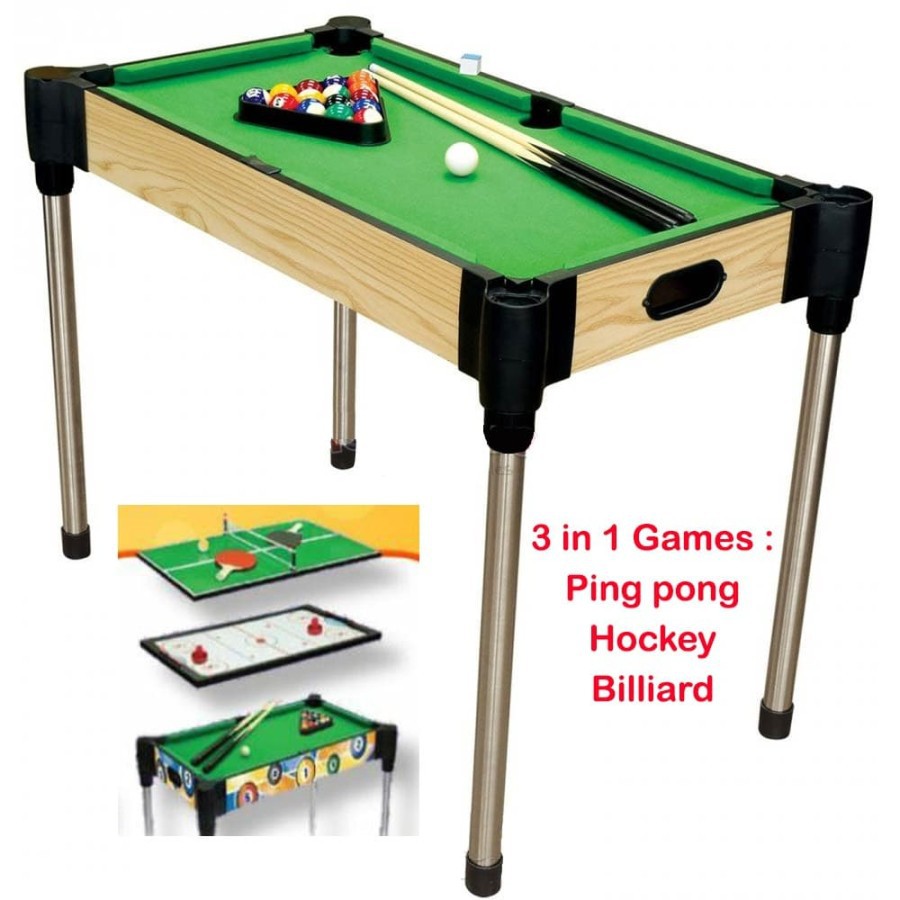 Multi Games Table Ambassador Next Generation 3 In 1 Billiard Original High Quality Shopee Indonesia