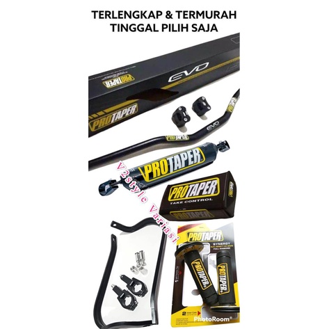 PAKET LENGKAP STANG FATBAR LOW RAISER HANDGUARD TULANG HANDGRIP BUSA BULAT PALANG SETELAN BUSA KOTAK PROTAPER WIN WR155 YZF R15 R3 R25 BYSON NMAX XRIDE VARIO BEAT AEROX LEXI TIGER GL PCX KLX CRF CROSS VIXION FORZA CBR FIZR MX KING TIGER MT07 MX25 JUPITER