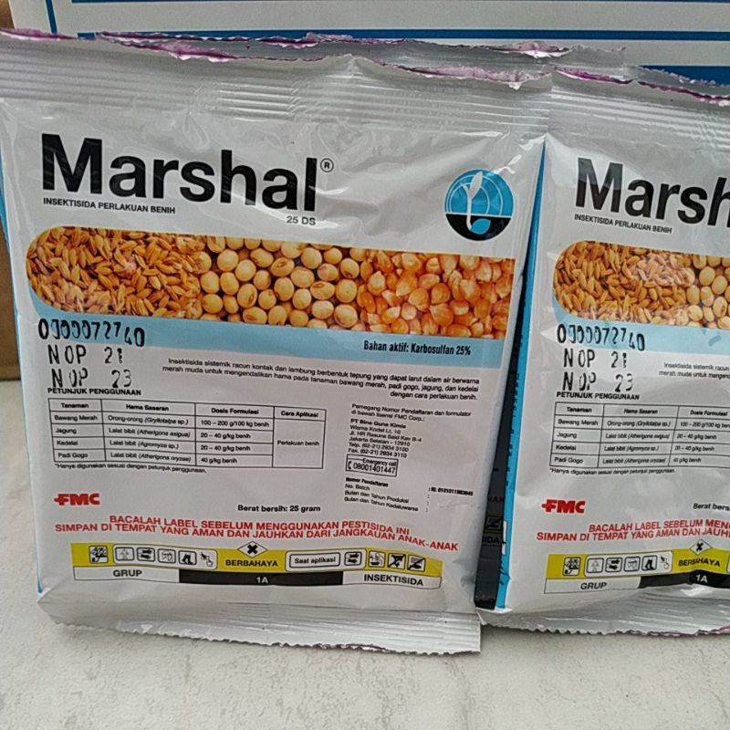 insektisida Marshal 25DS  marsal 25 gram