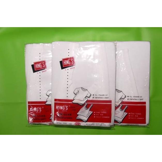[KODE 79GJJ] Kaos Singlet Pria Hings Kaos Dalam Pria Putih