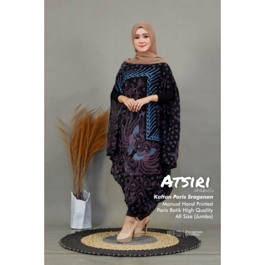 Kaftan Batik Wanita Premium Modern Kaftan Kondangan Wanita Dress Kaftan Batik Premium SIPAR