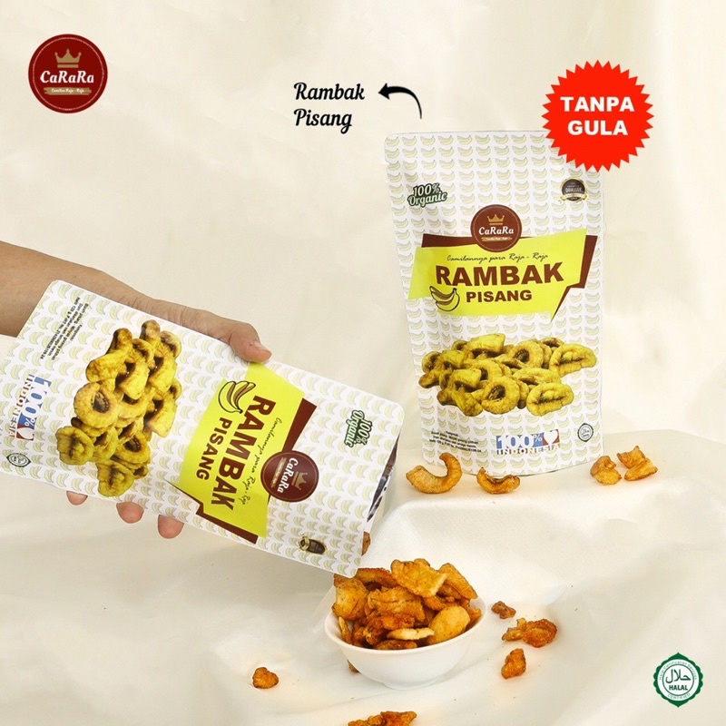 

CARARA - Rambak Pisang / Kerupuk Pisang Enak