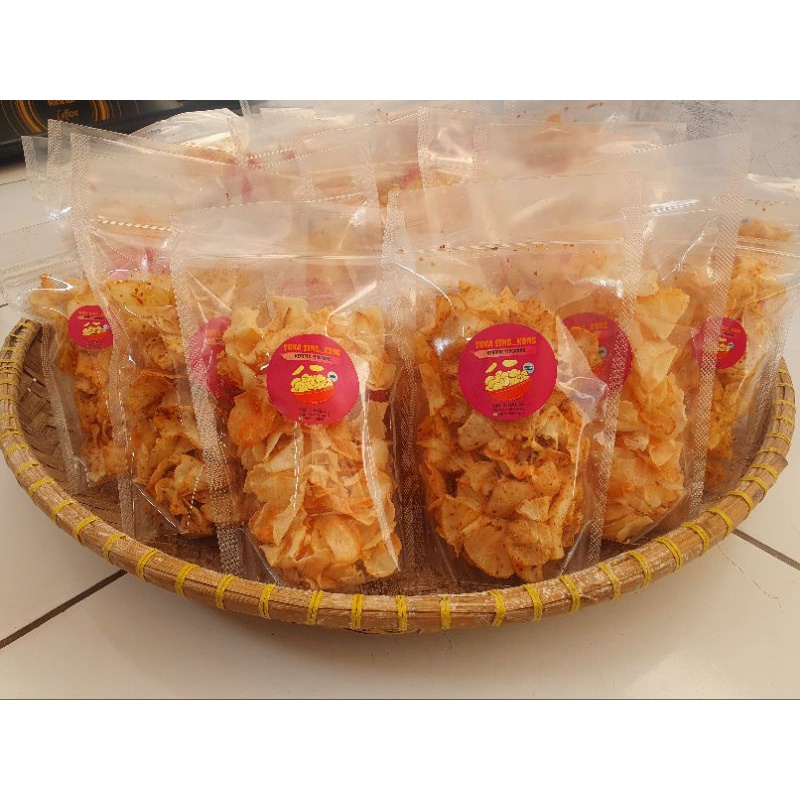 

keripik singkong pedas manis