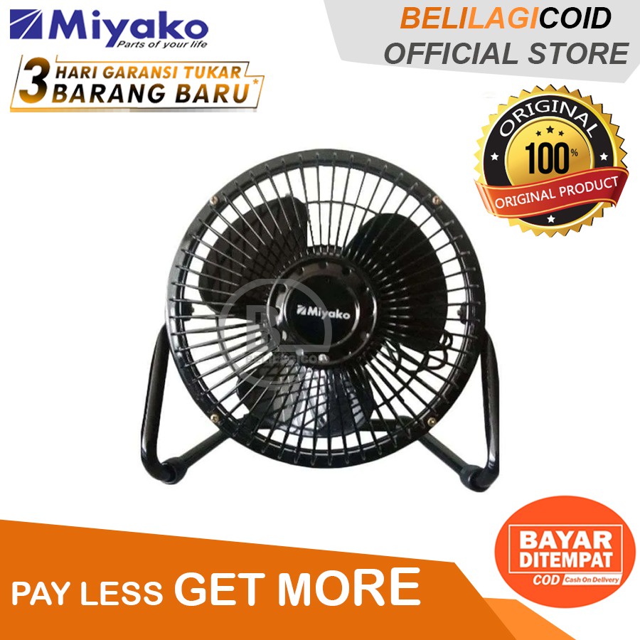 Miyako Kipas Angin KAD 06 / Kipas Meja Miyako KAD-06 / Kipas Angin Mini Miyako KAD06 / Kipas Murah -