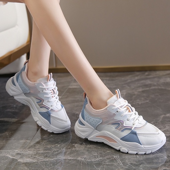 Sepatu Import Wanita Sneakers Olahraga Perempuan Sneaker Fashion Cewek Terbaru SP-166
