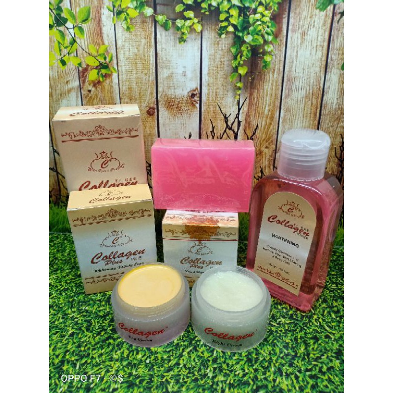 PAKET CREAM COLLAGEN 4 IN 1( TONER,SABUN,CREAM)