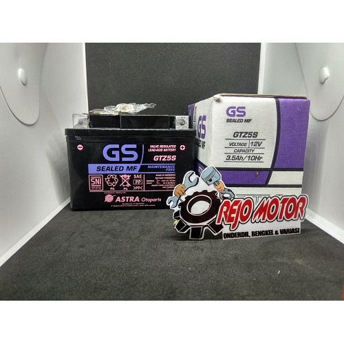 AKI Kering GTZ 5S 12V 3.5Ah GS Astra Original