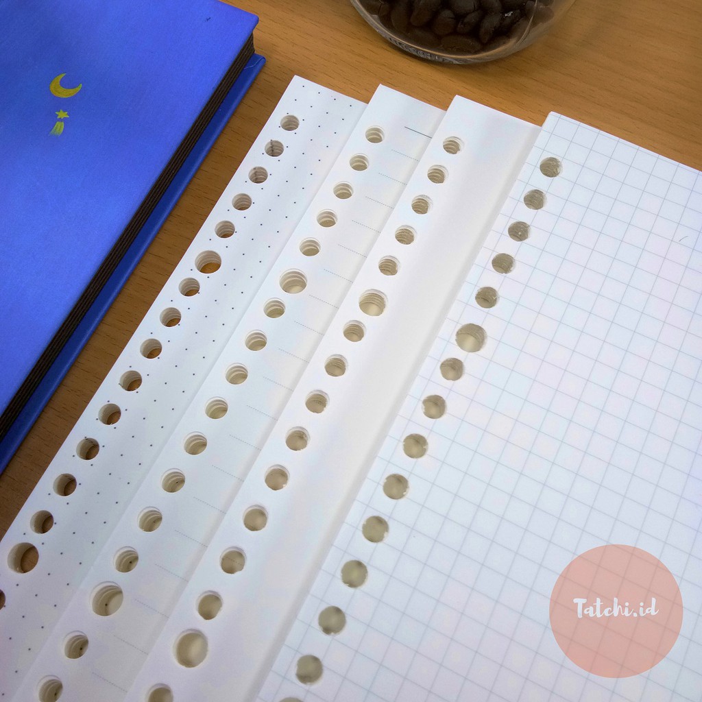 

A5 Binder Loose Leaf Refill/ Kertas Binder 20 holes