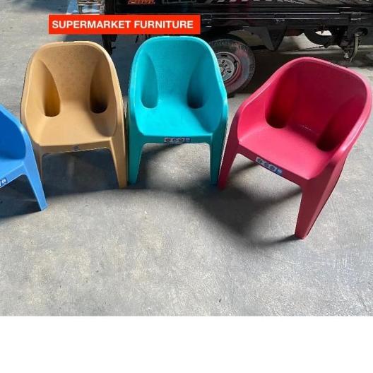 ❁ Kursi Santai Teras Napolly Plastik TCC 500 New Model - Biru ✮