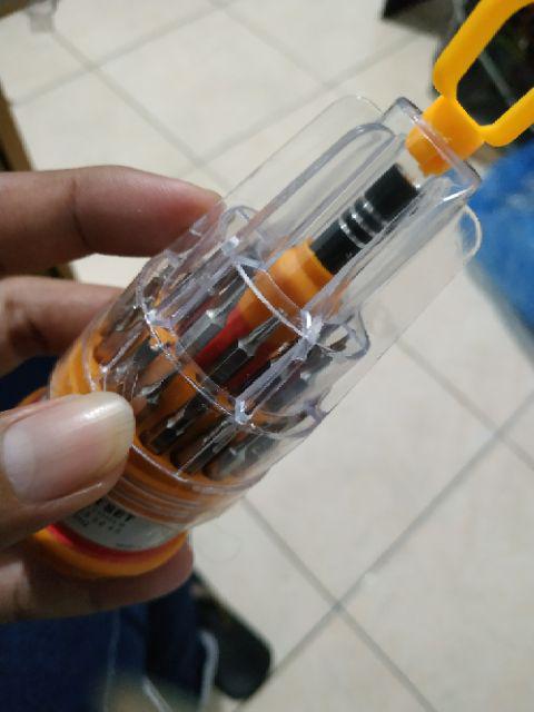 Obeng Set Multi 31 In 1 Screwdriver Handphone Elektronik Hp Laptop Pc Hp