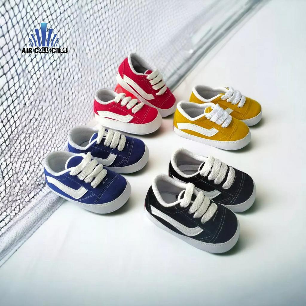 Air Collection - Sepatu Baby Bayi Prewalker 0 12 Bulan Anak Laki Perempuan Sneakers Belajar Jalan