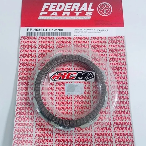 DISK SET CLUTCH PLATE KAMPAS KOPLING SET ISI 5 PCS FIZR F1Z R FORCE 1 FIZ-E JUPITER JUPITER Z VEGA