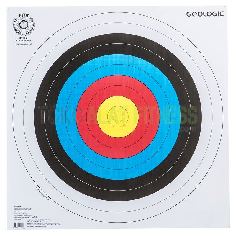 Geologic Archery Target Face 40 x 40 cm