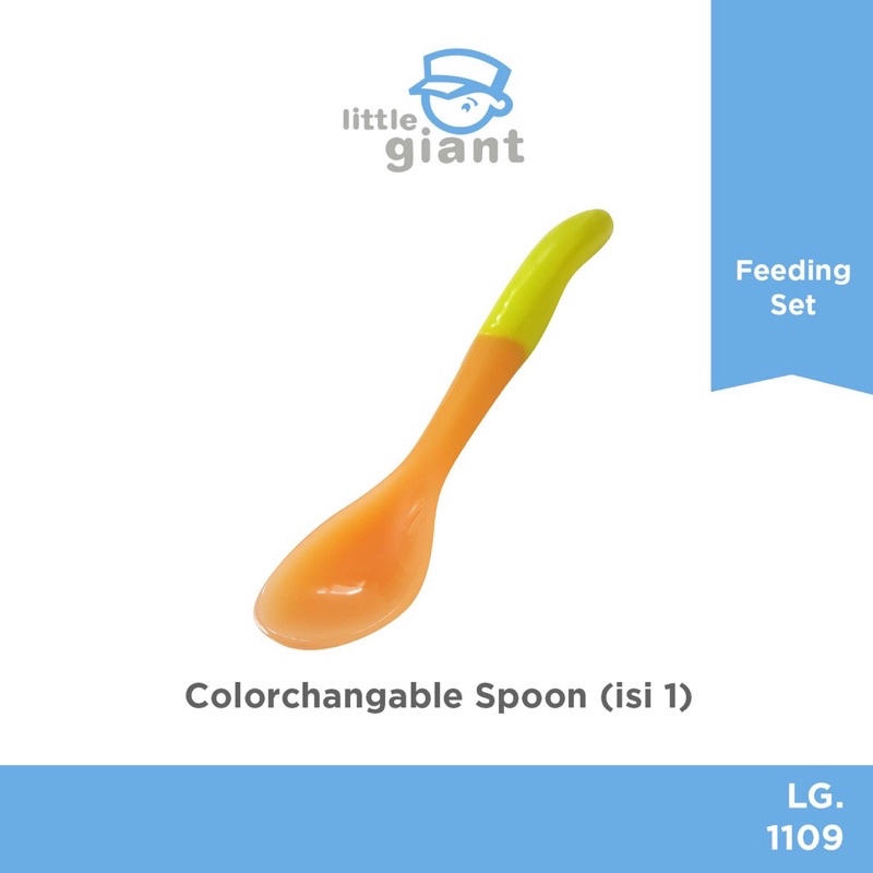 LITTLE GIANT LG.1109 Colorchangeable Spoon - Sendok bayi