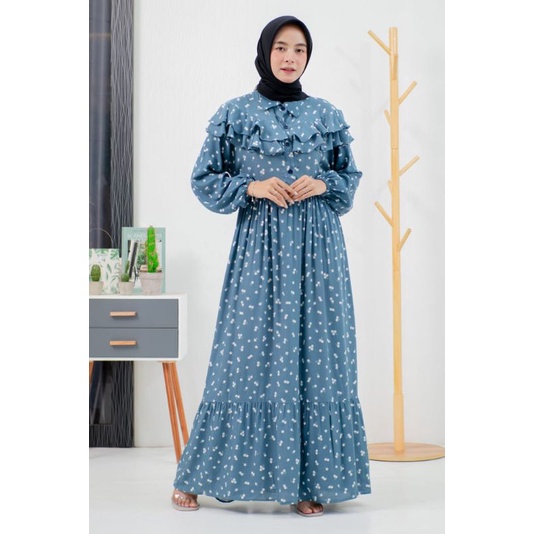 Medina Dress Ademin Baju Gamis Modis
