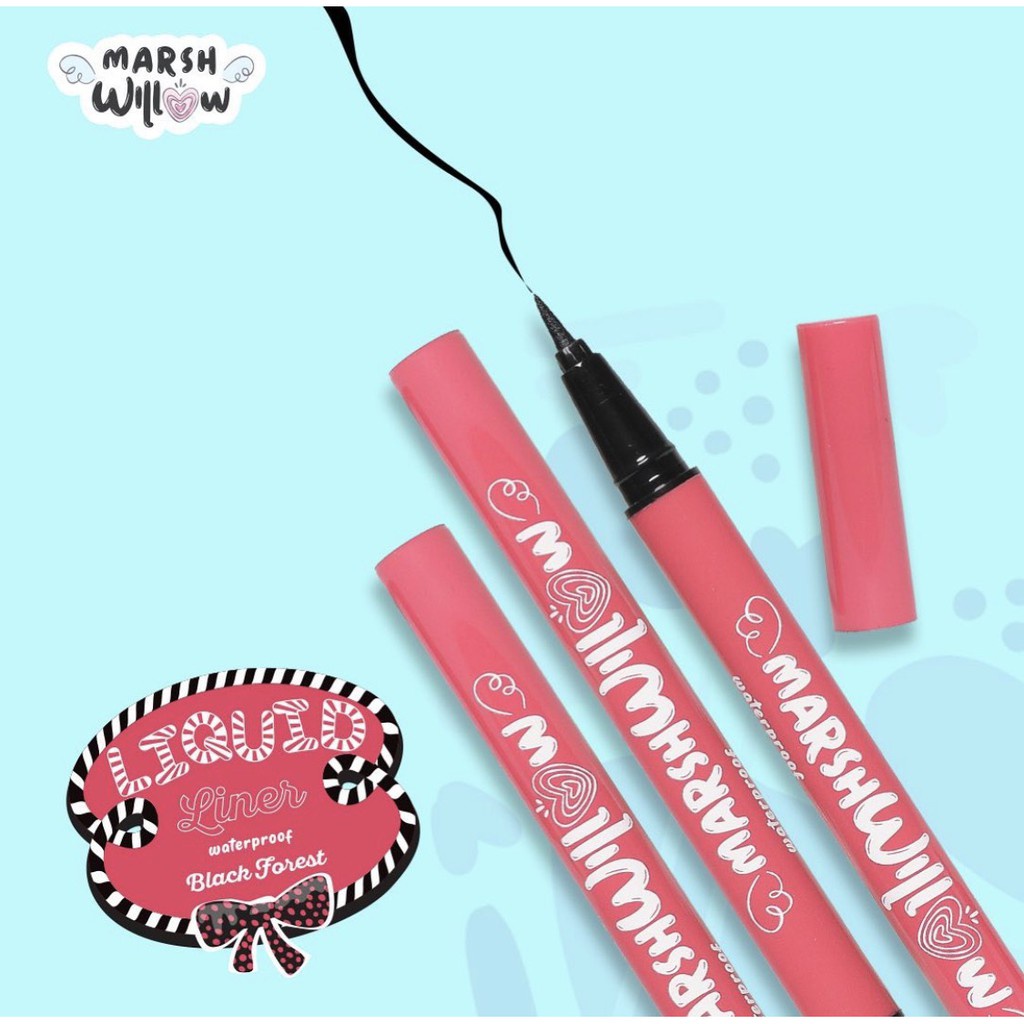 MARSHWILLOW waterproof liquid eyeliner by natasha willona